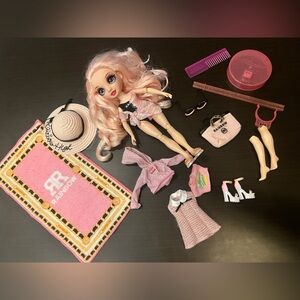 Bella Pacific Coast Rainbow Doll Set with additional accessories